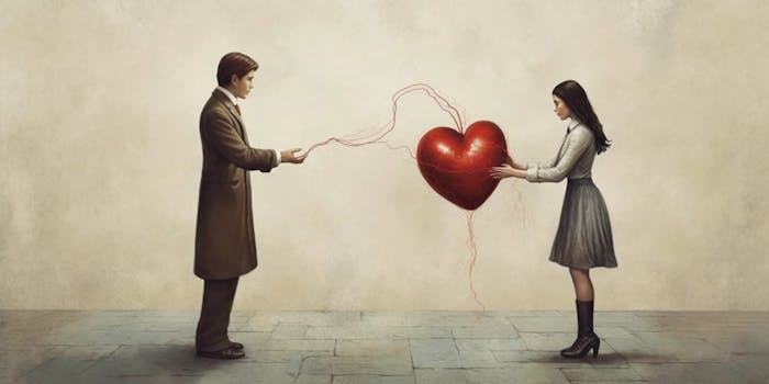 thematchartist_man_giving_a_heart_to_...